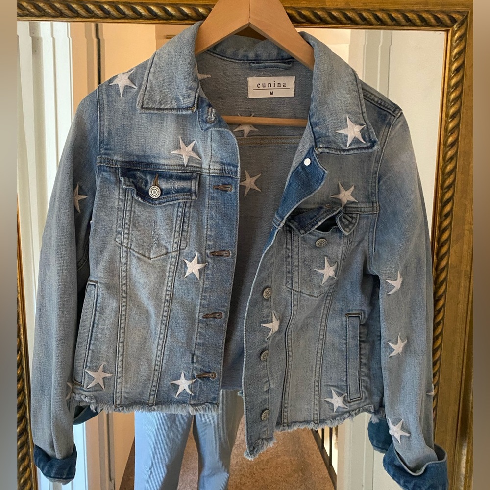 Star Jean jacket